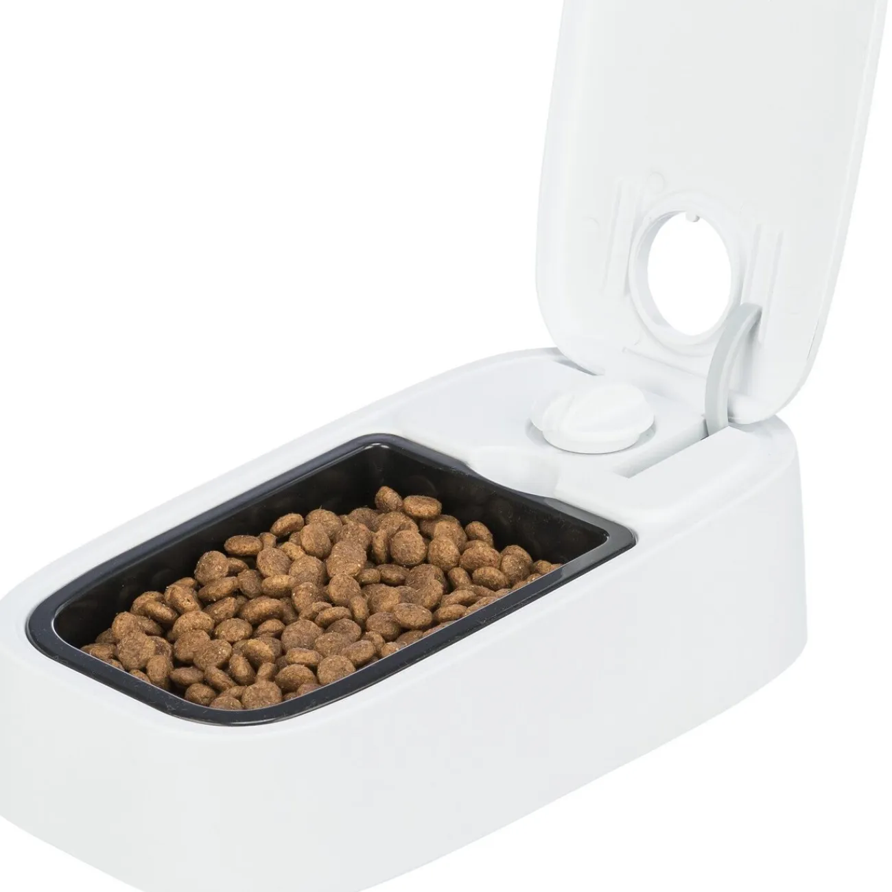 TRIXIE Trixie Katzensnacks | Trixie Cat Activity- Futterautomat TX1 weiss