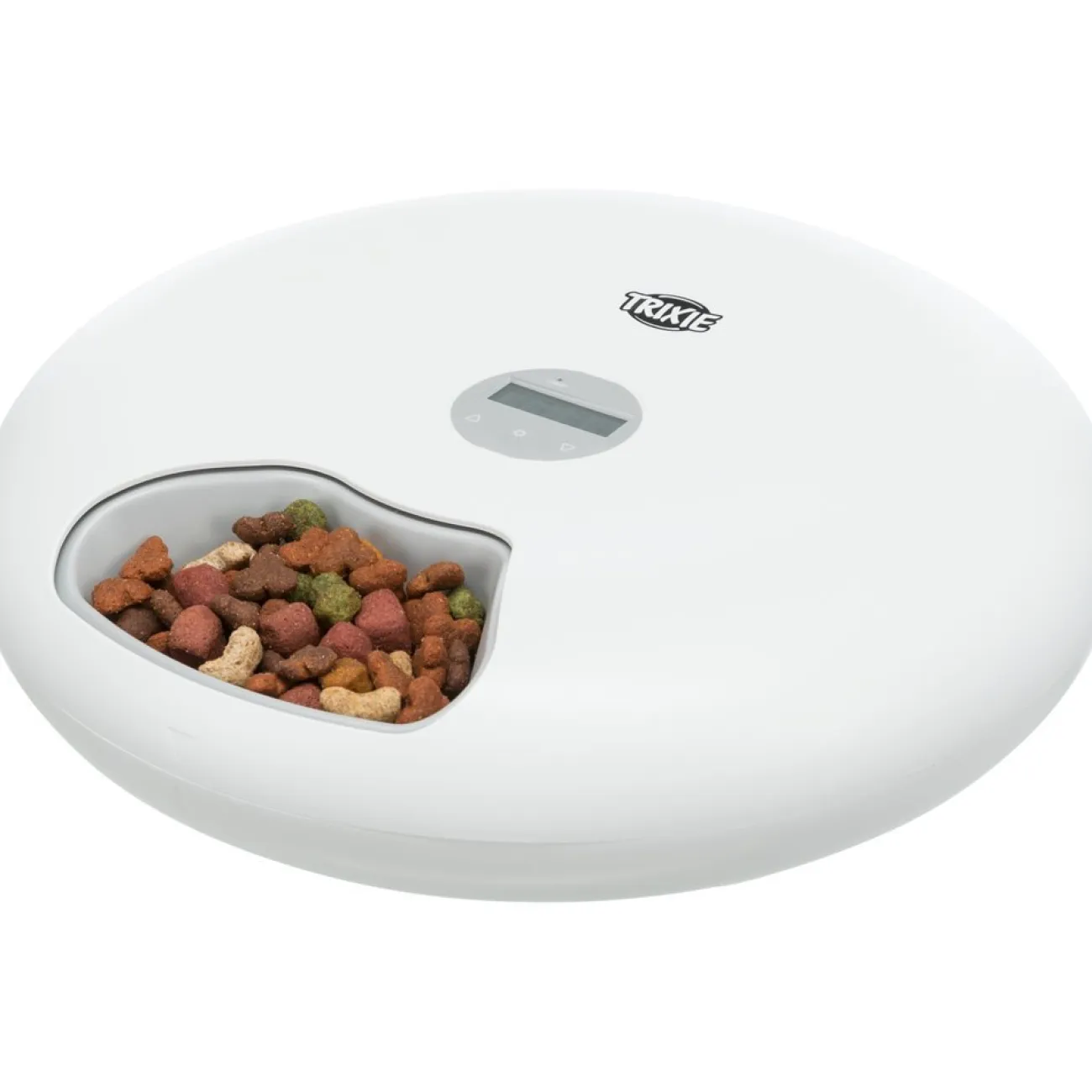 TRIXIE Trixie Katzensnacks | Trixie Cat Activity- Futterautomat TX5+1 für Hund und Katze weiss