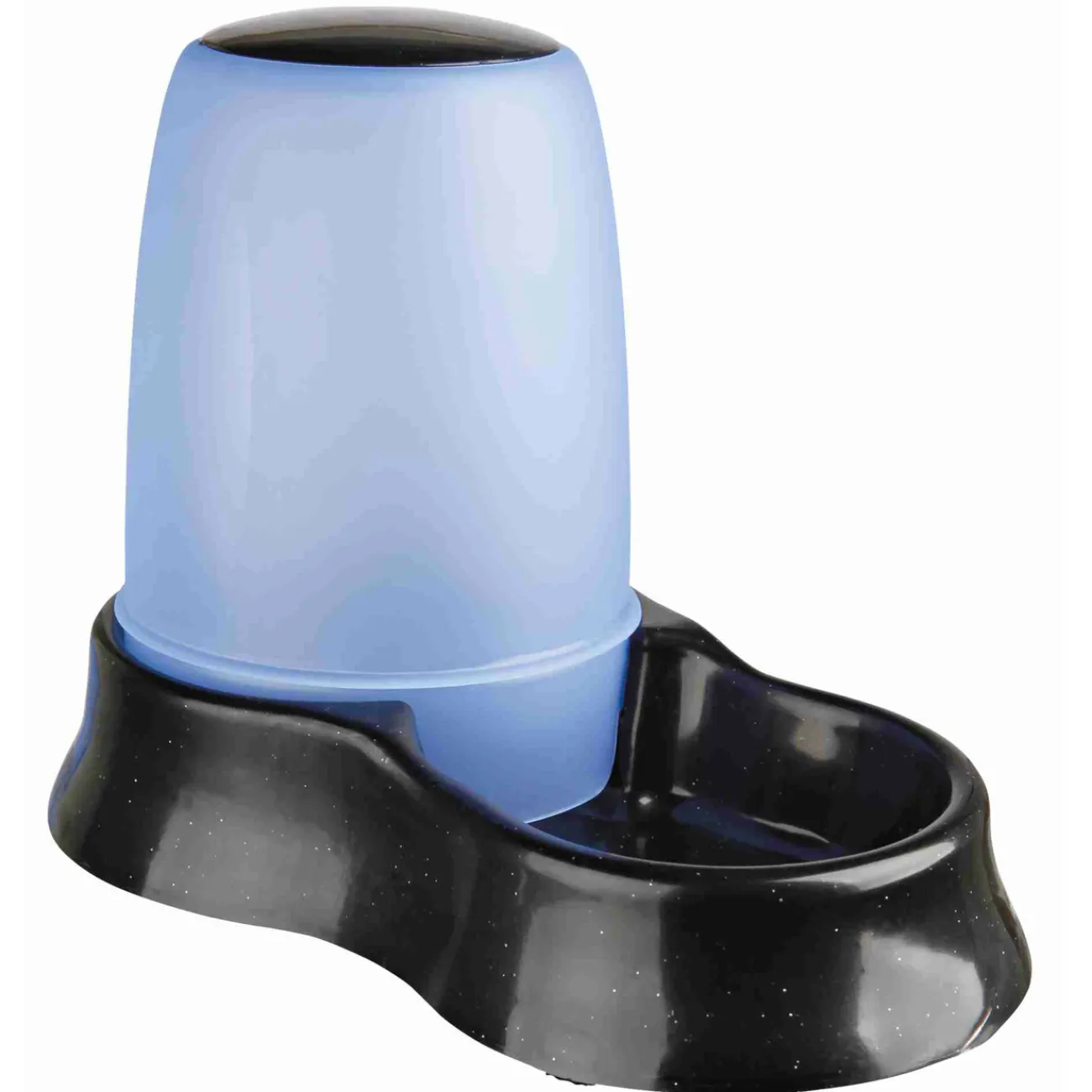 TRIXIE Trixie Katzensnacks | Trixie Cat Activity- Futterspender Wasserspender für Hunde blau
