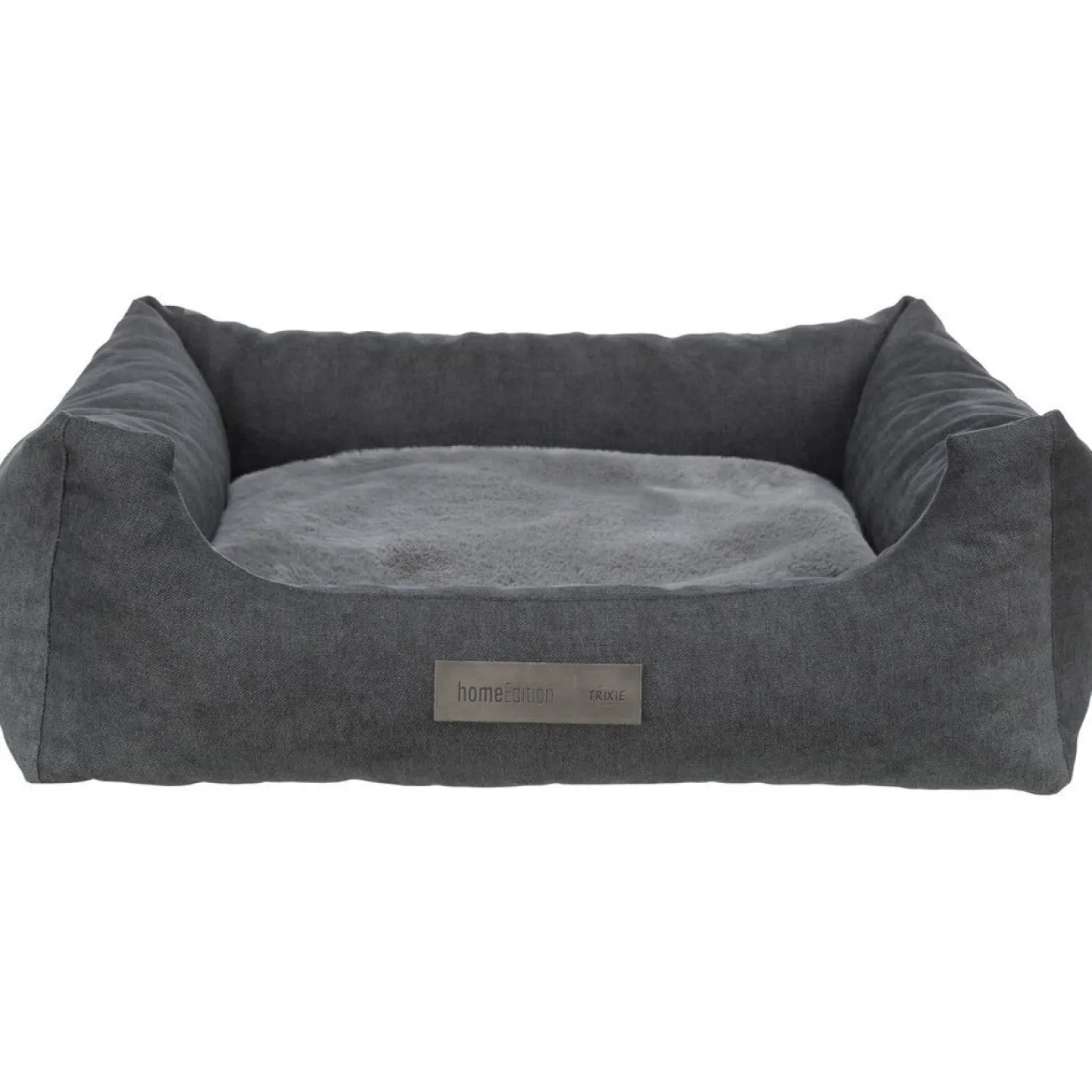 TRIXIE Hundezubehör | Mehr Hundeartikel- HOME Edition Hundebett Liano grau