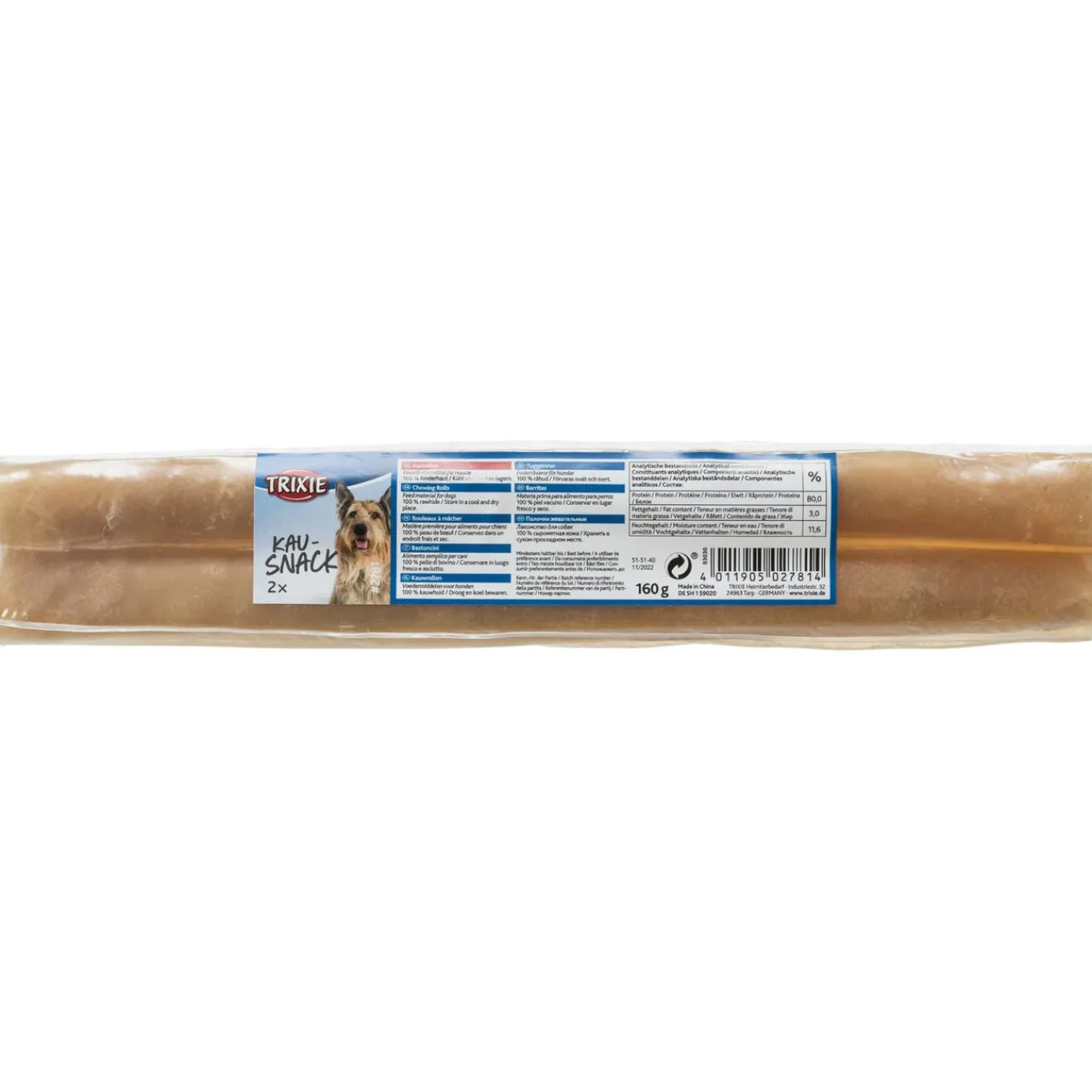 TRIXIE Trainingssnacks Für Hunde | Trainersnacks- Hunde Kaurollen aus Rinderhaut
