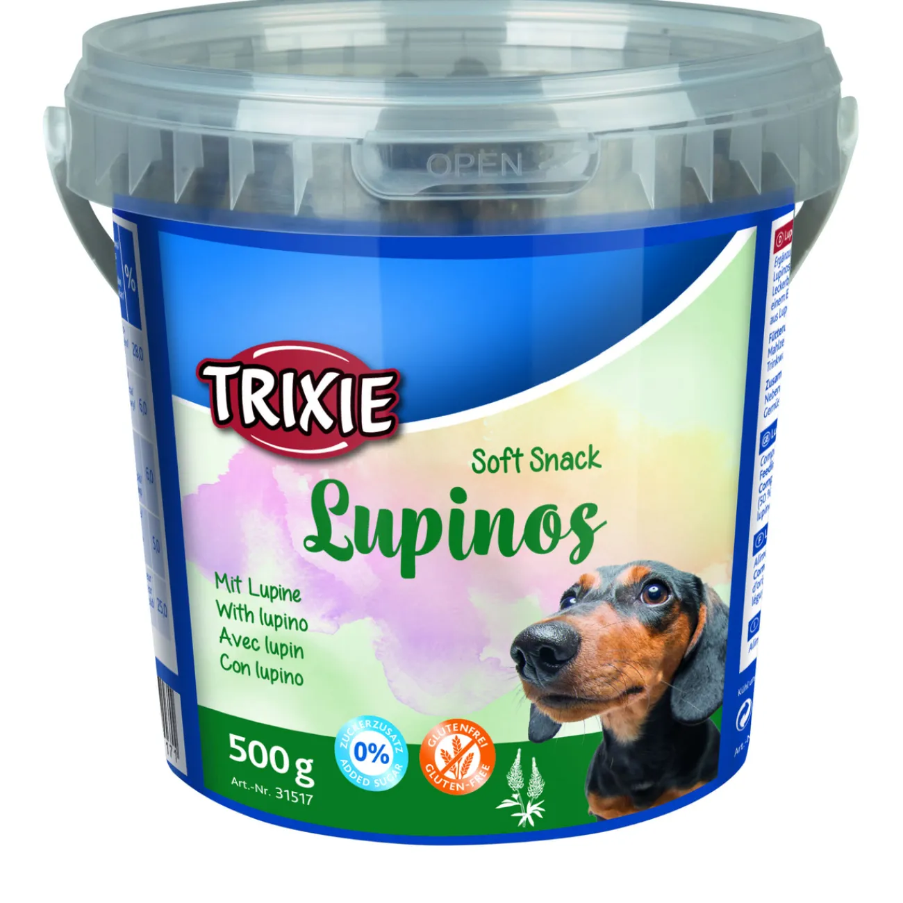 TRIXIE Trainingssnacks Für Hunde | Trainersnacks- Hundensnack glutenfrei Lupinos