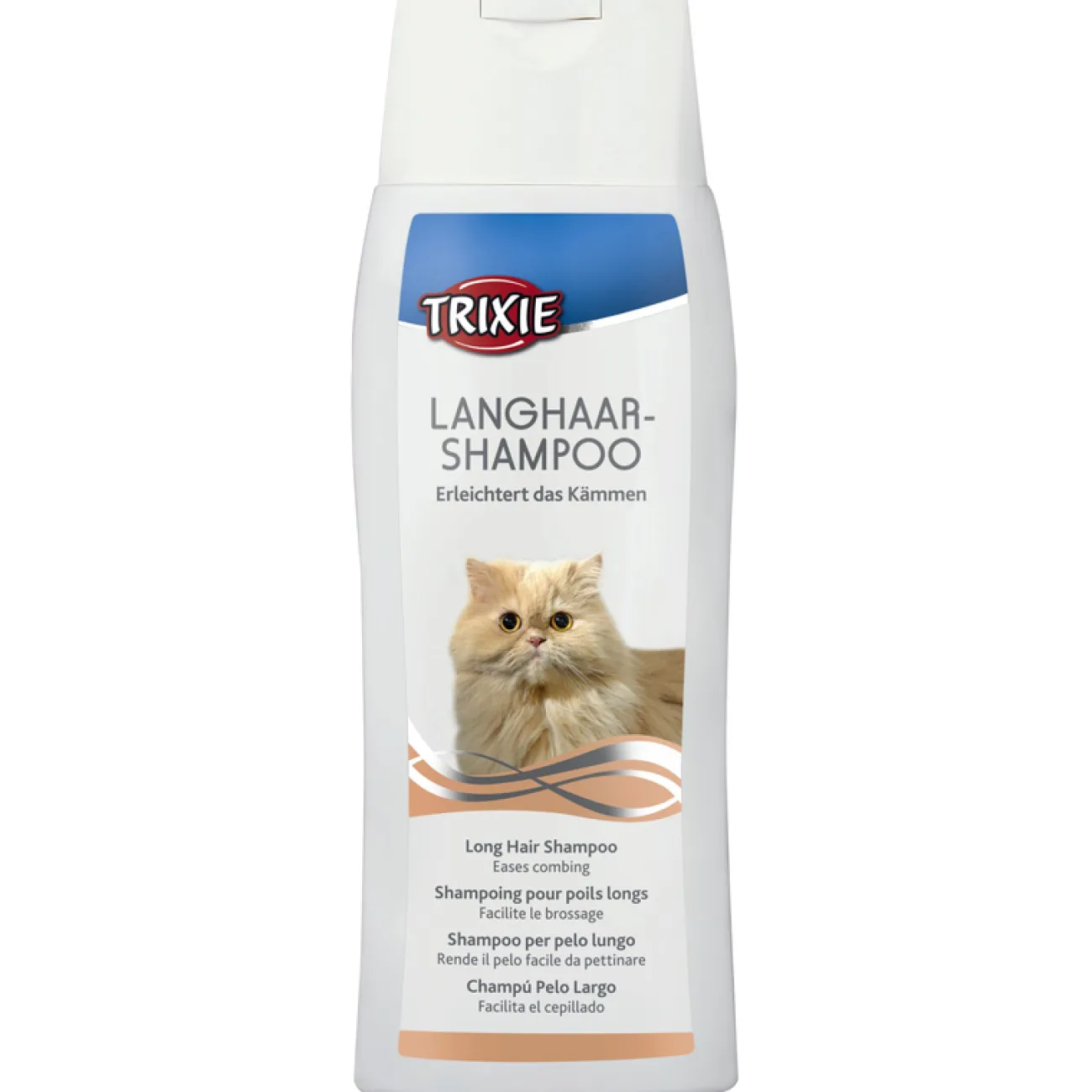 TRIXIE Ungezieferschutz | Katzenpflege- Katzen-Langhaar-Shampoo