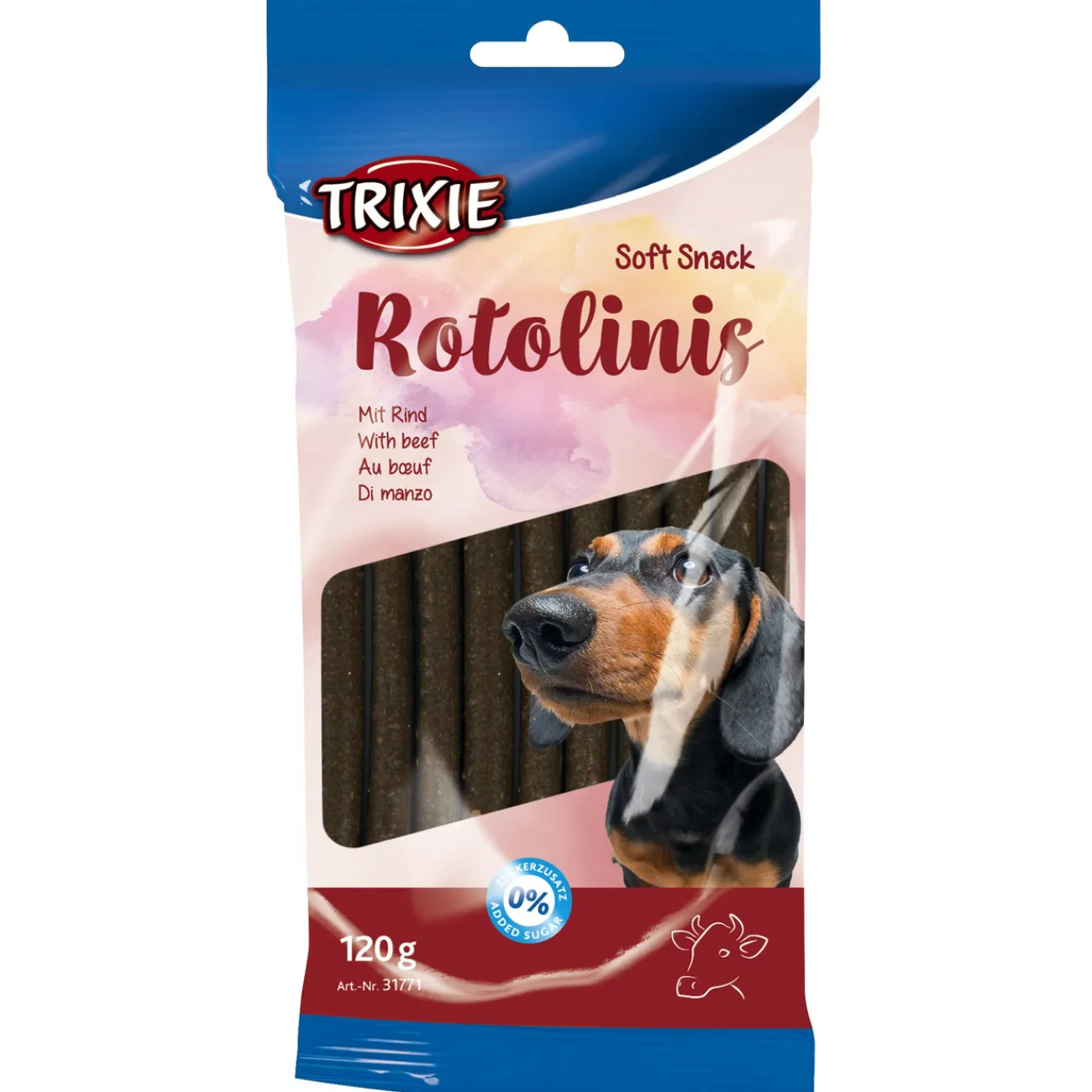 TRIXIE Trainingssnacks Für Hunde | Trainersnacks- Kaustangen Hund Rotolinis