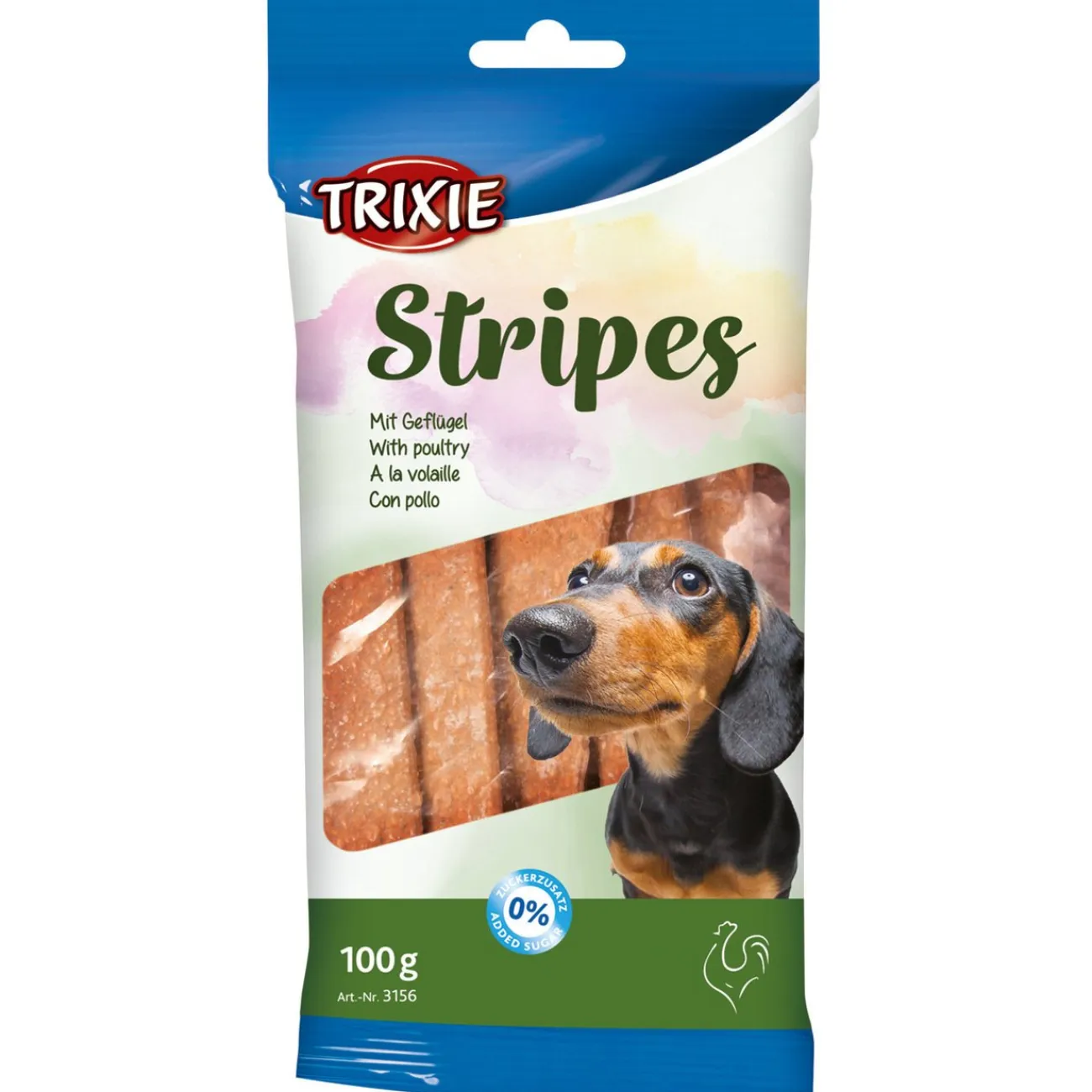 TRIXIE Trainingssnacks Für Hunde | Trainersnacks- Kaustreifen für Hunde light