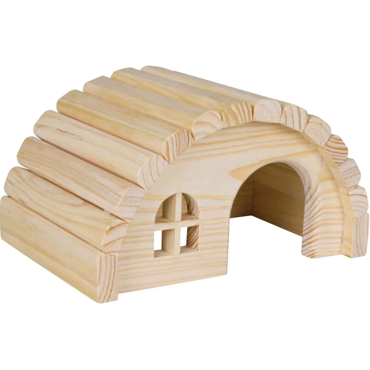 TRIXIE Kleintierhäuser | Kleintier-Häuser- Kleintierhaus Holz ohne Klammern und Nägel braun
