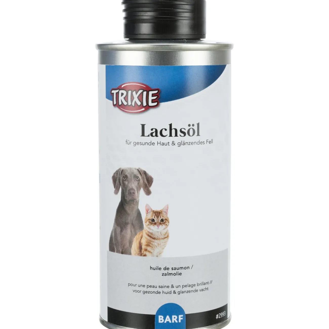 TRIXIE Ergänzungsfuttermittel Für Katzen | Ergänzungsfutter Für Hunde- Lachsöl für Hunde und Katzen