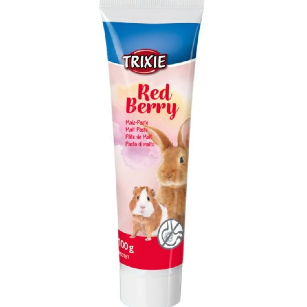 TRIXIE Nagersnacks, Ergänzungsfutter | Nagersnacks & Ergänzung- Malz-Paste für Kaninchen und Meerschweinchen