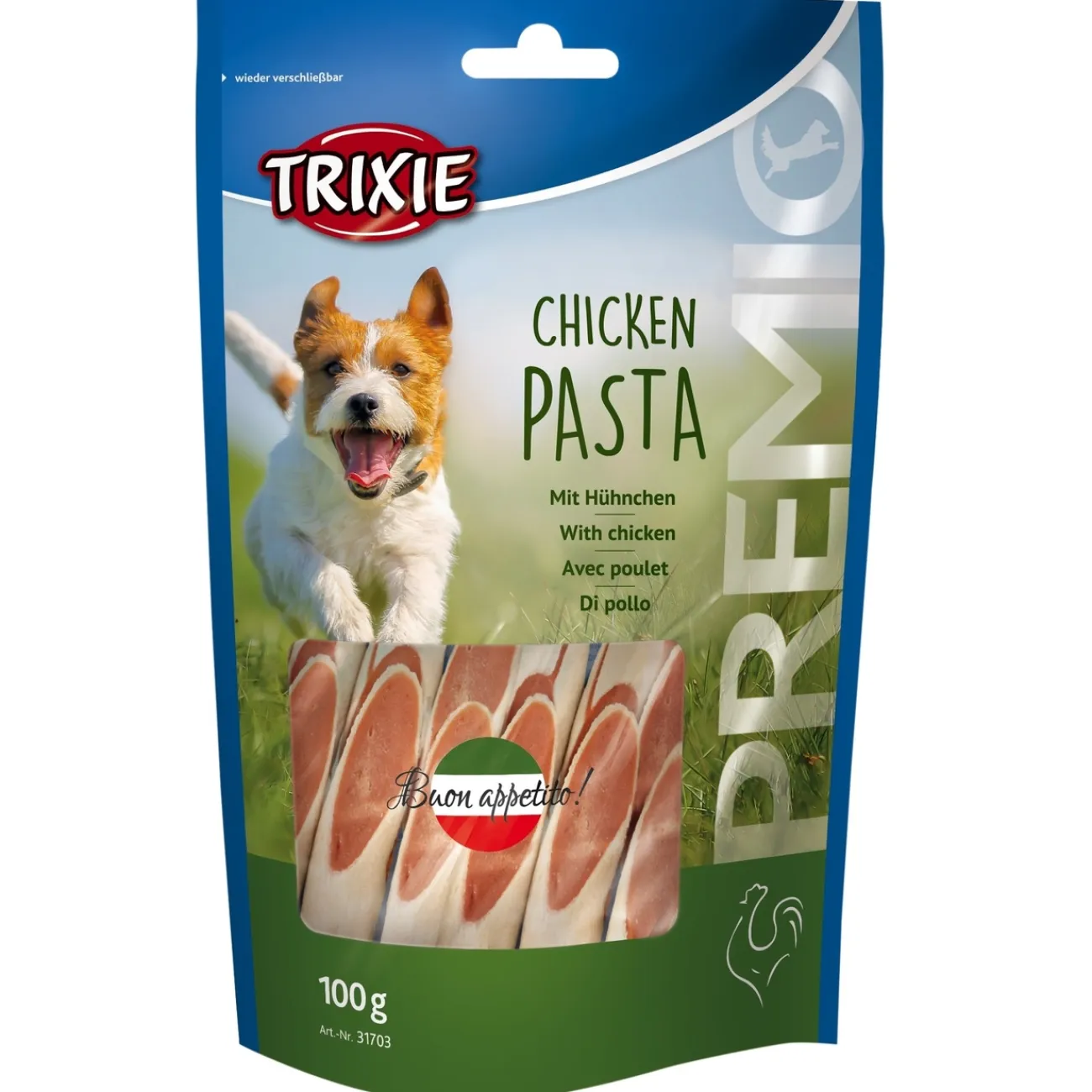 TRIXIE Trainingssnacks Für Hunde | Trainersnacks- Premio Chicken Pasta Hundesnack