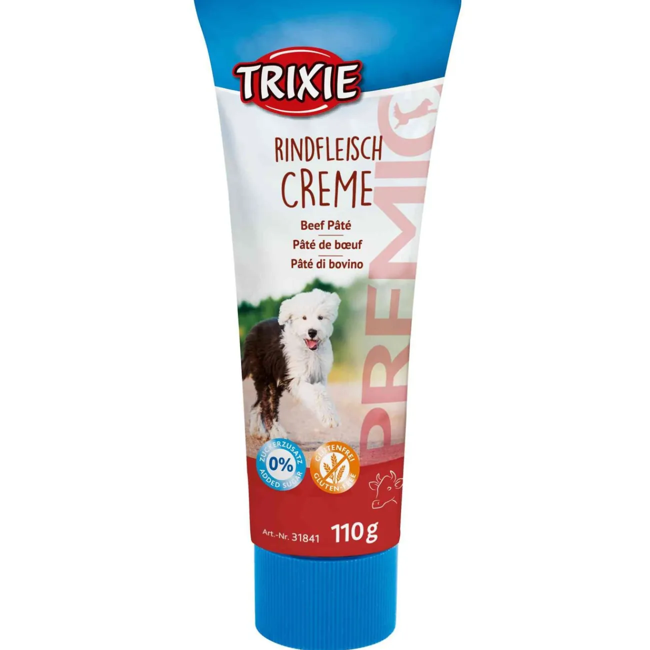 TRIXIE Welpenzubehör | Trainingssnacks Für Hunde- PREMIO Rindfleischcreme für Hunde