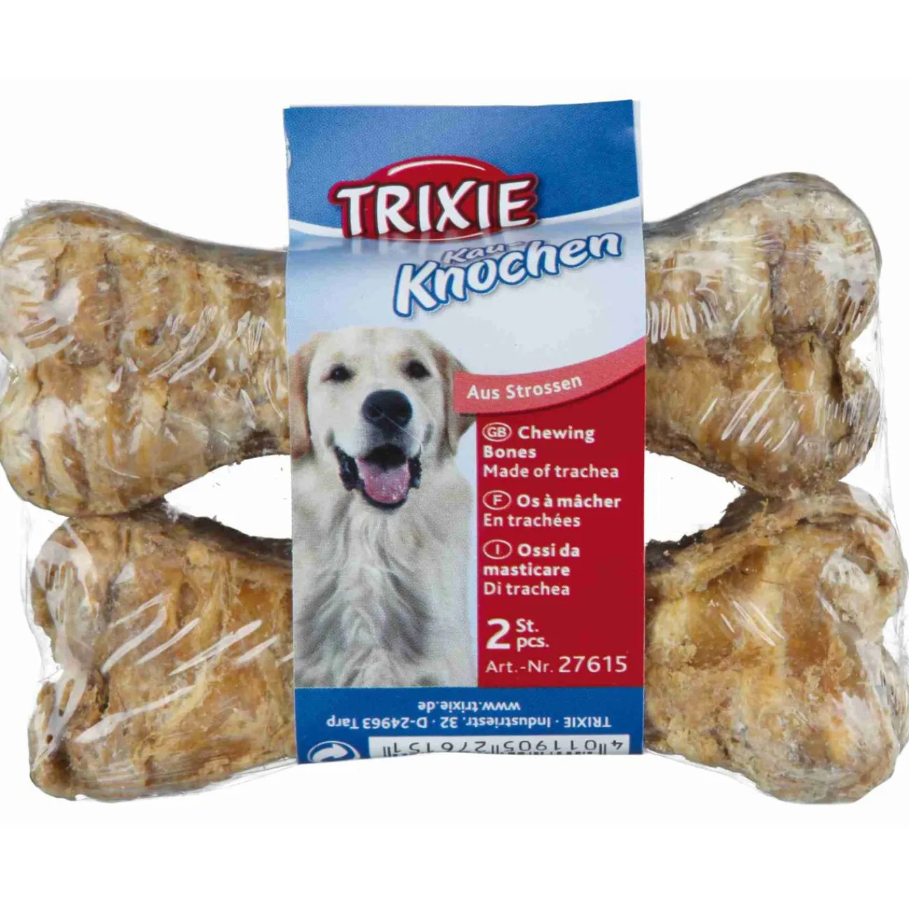 TRIXIE Trainingssnacks Für Hunde | Trainersnacks- Rinderstrossen Kauknochen
