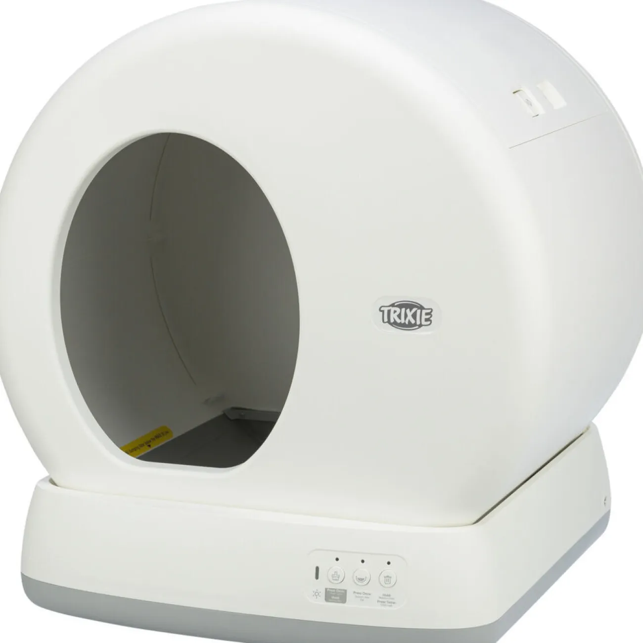 TRIXIE Trixie Katzensnacks | Trixie Cat Activity- Selbstreinigende automatische Katzentoilette weiss