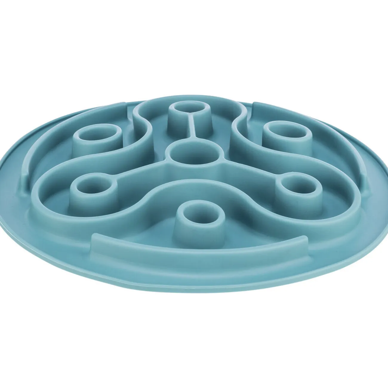 TRIXIE Trixie Katzensnacks | Trixie Cat Activity- Slow Feeding Futtermatte für Hunde blau