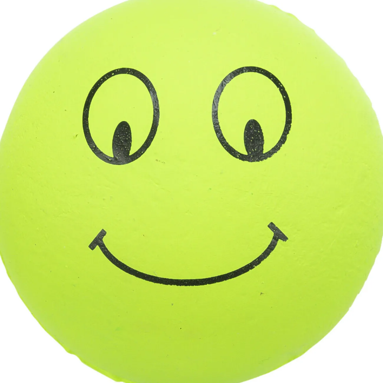 TRIXIE Wasserspielzeug | Hundebälle- Smiley Ball für Hunde lime