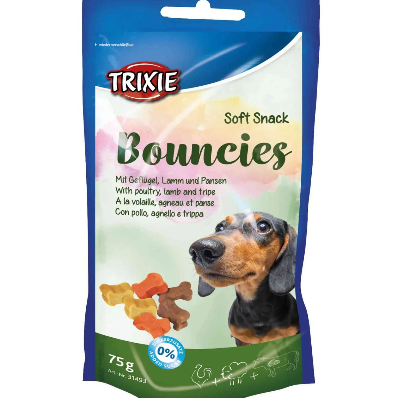TRIXIE Welpenzubehör | Trainingssnacks Für Hunde- Soft Snack Bouncies Welpenleckerlies