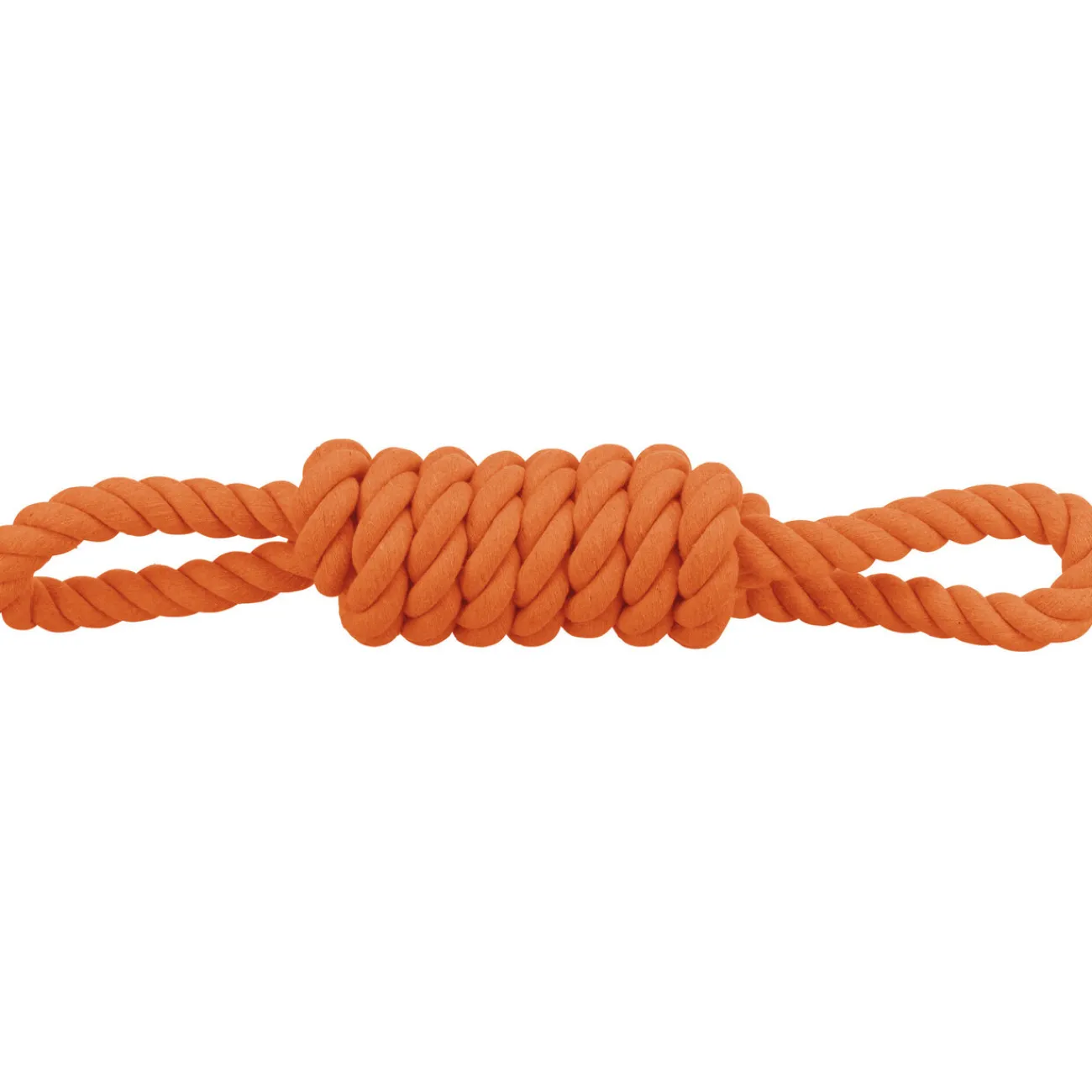 TRIXIE Trixie Junior Kitten | Trixie Junior Kitten- Spielzeugtau für Hunde kurz orange