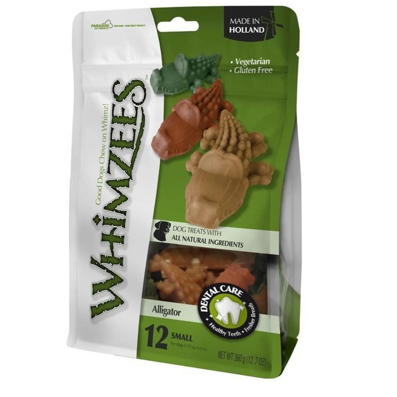 Whimzees Trainingssnacks Für Hunde | Trainersnacks- Alligator Krokodil Zahnpflege Hundesnack