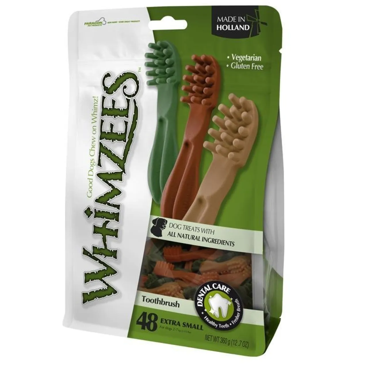 Whimzees Hundezubehör | Mehr Hundeartikel- Toothbrush Zahnbürste Hundesnack