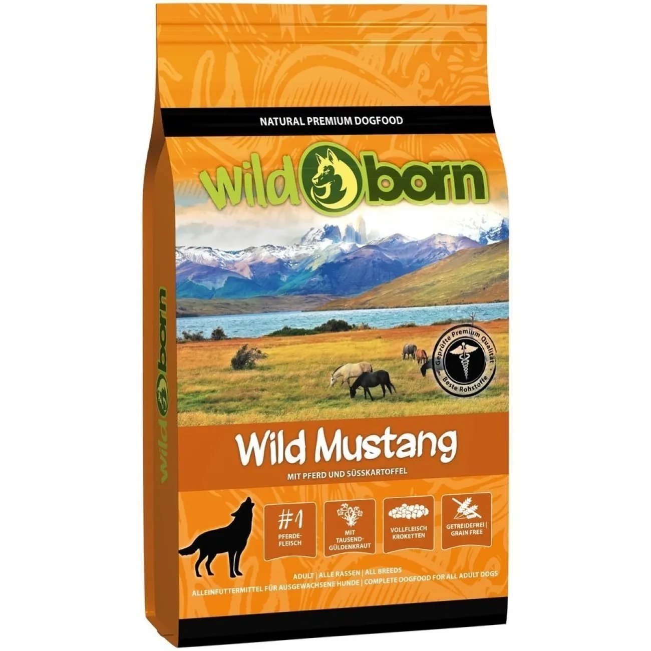Wildborn Hundefutter- Wild Mustang mit Pferdefleisch